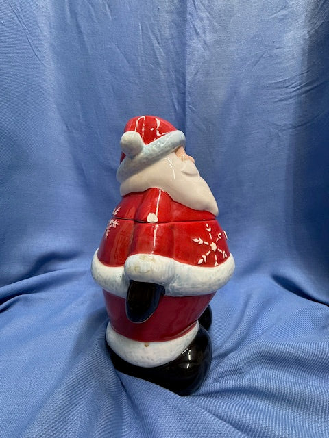 Pfaltzgraff Santa Cookie Jar