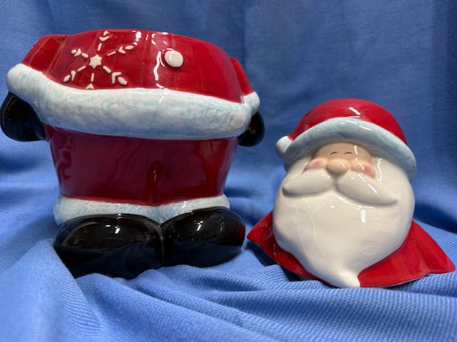 Pfaltzgraff Santa Cookie Jar