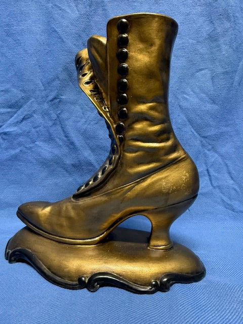 Victorian Boot Vase