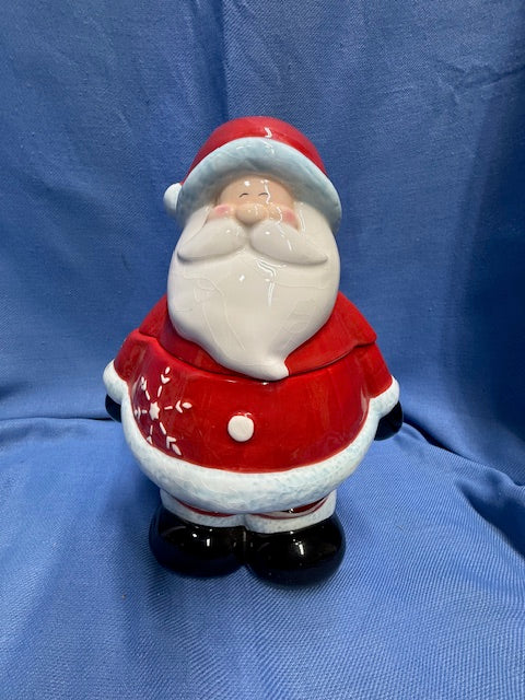 Pfaltzgraff Santa Cookie Jar