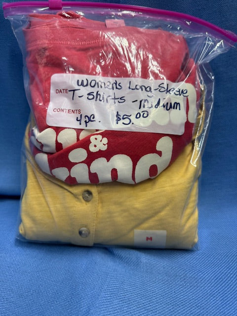 Women's Long-Sleeve T-Shirt Bundle
